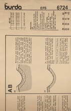 Load image into Gallery viewer, 1984 Vintage Sewing Pattern: Burda 6724
