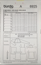 Load image into Gallery viewer, 2014 Sewing Pattern: Burda 6925