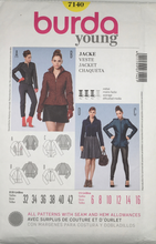 Load image into Gallery viewer, 2012 Sewing Pattern: Burda 7140