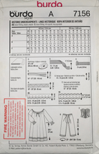 Load image into Gallery viewer, Historical Sewing Pattern: Burda 7156