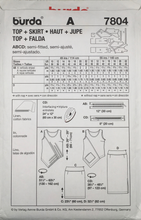 Load image into Gallery viewer, 2008 Sewing Pattern: Burda 7804