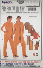 Load image into Gallery viewer, 2005 Sewing Pattern: Burda 8204