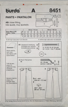 Load image into Gallery viewer, 2003 Sewing Pattern: Burda 8451