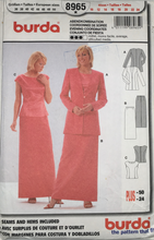 Load image into Gallery viewer, 2000 Sewing Pattern: Burda 8965