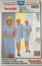 Load image into Gallery viewer, 2000 Sewing Pattern: Burda 8980