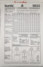 Load image into Gallery viewer, 2007 Sewing Pattern: Burda 9633
