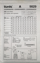 Load image into Gallery viewer, 2003 Sewing Pattern: Burda 9829