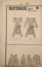 Load image into Gallery viewer, 1988 Vintage Sewing Pattern: Butterick 3017