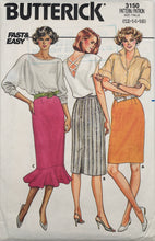 Load image into Gallery viewer, 1985 Vintage Sewing Pattern: Butterick 3150
