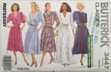 Load image into Gallery viewer, 1989 Vintage Sewing Pattern: Butterick 3447