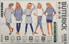 Load image into Gallery viewer, 1989 Vintage Sewing Pattern: Butterick 3561