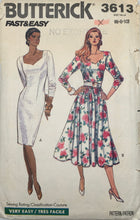Load image into Gallery viewer, 1989 Vintage Sewing Pattern: Butterick 3613