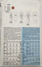 Load image into Gallery viewer, 1986 Vintage Sewing Pattern: Butterick 3678