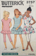 Load image into Gallery viewer, 1989 Vintage Sewing Pattern: Butterick 3757