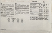 Load image into Gallery viewer, 1980’s Vintage Sewing Pattern: Butterick 435