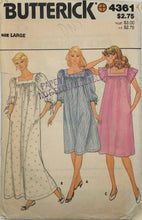 Load image into Gallery viewer, 1980’s Vintage Sewing Pattern: Butterick 4361