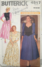 Load image into Gallery viewer, 1989 Vintage Sewing Pattern: Butterick 4517