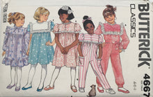 Load image into Gallery viewer, 1987 Vintage Sewing Pattern: Butterick 4667