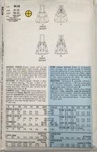 Load image into Gallery viewer, 1987 Vintage Sewing Pattern: Butterick 4739