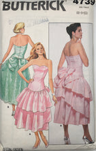 Load image into Gallery viewer, 1987 Vintage Sewing Pattern: Butterick 4739