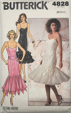 Load image into Gallery viewer, 1987 Vintage Sewing Pattern: Butterick 4828