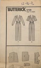 Load image into Gallery viewer, 1980’s Vintage Sewing Pattern: Butterick 5729