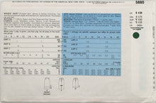 Load image into Gallery viewer, 1987 Vintage Sewing Pattern: Butterick 5880