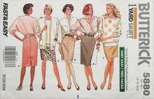 Load image into Gallery viewer, 1987 Vintage Sewing Pattern: Butterick 5880