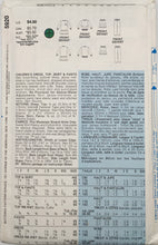 Load image into Gallery viewer, 1987 Vintage Sewing Pattern: Butterick 5920