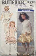 Load image into Gallery viewer, 1987 Vintage Sewing Pattern: Butterick 5961