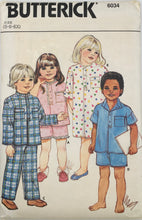 Load image into Gallery viewer, 1980’s Vintage Sewing Pattern: Butterick 6034