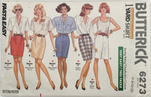 Load image into Gallery viewer, 1988 Vintage Sewing Pattern: Butterick 6273
