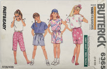Load image into Gallery viewer, 1988 Vintage Sewing Pattern: Butterick 6365