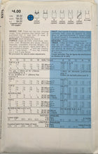 Load image into Gallery viewer, 1980’s Vintage Sewing Pattern: Butterick 6375