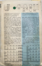 Load image into Gallery viewer, 1980’s Vintage Sewing Pattern: Butterick 6705