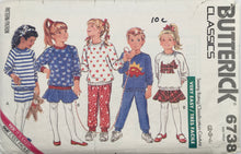 Load image into Gallery viewer, 1988 Vintage Sewing Pattern: Butterick 6738