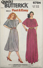 Load image into Gallery viewer, 1980’s Vintage Sewing Pattern: Butterick 6784