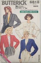 Load image into Gallery viewer, 1988 Vintage Sewing Pattern: Butterick 6818