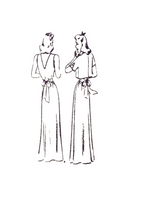 Load image into Gallery viewer, 1940's Vintage Sewing Pattern: Butterick 1822