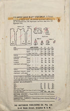 Load image into Gallery viewer, 1960's Vintage Sewing Pattern: Butterick 2705