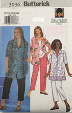 Load image into Gallery viewer, 2001  Sewing Pattern: Butterick 3096