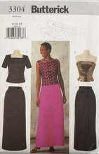 Load image into Gallery viewer, 2001 Sewing Pattern: Butterick 3304