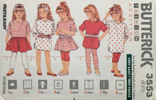 Load image into Gallery viewer, 1989 Vintage Sewing Pattern: Butterick 3553