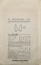 Load image into Gallery viewer, 1960's Vintage Sewing Pattern: Butterick 3626