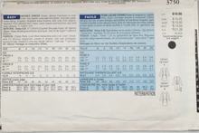 Load image into Gallery viewer, 1994 Vintage Sewing Pattern: Butterick 3750