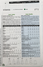 Load image into Gallery viewer, 2003 Sewing Pattern: Butterick 3772