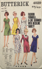 Load image into Gallery viewer, 1960's Vintage Sewing Pattern: Butterick 4029