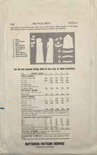 Load image into Gallery viewer, 1966 Vintage Sewing Pattern: Butterick 4102