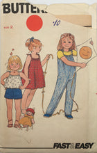 Load image into Gallery viewer, 1970's Vintage Sewing Pattern: Butterick 4309