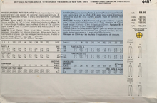Load image into Gallery viewer, 1989 Vintage Sewing Pattern: Butterick 4481